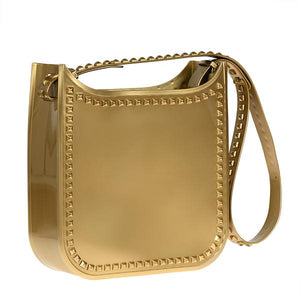 Fico Metallic Jelly Large Crossbody